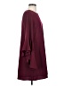 CeCe 100% Polyester Solid Burgundy Casual Dress Size 2 - photo 4
