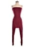 Altar'd State Solid Burgundy Romper Size S - photo 1