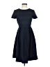 Chetta B Solid Blue Casual Dress Size 2 - photo 1