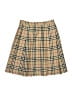 Burberry Plaid Tan Skirt Size 8 - photo 2
