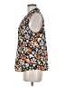 Who What Wear 100% Polyester Orange Sleeveless Blouse Size M - photo 5