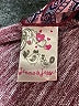 Lily Bleu Burgundy 3/4 Sleeve Top Size 14 - photo 7
