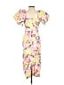 Rhode 100% Cotton Print Yellow Cocktail Dress Size 0 - photo 2