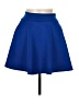 Sakkas Solid Blue Casual Skirt Size M - photo 1