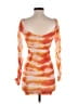 Assorted Brands Tie-dye Orange Cocktail Dress Size S - photo 2