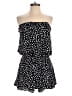 Allie Rose Polka Dots Black Romper Size S - photo 1