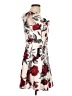 B. Smart Floral Ivory Cocktail Dress Size 13 - 14 - photo 4