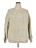 Violeta by Mango 100% Acrylic Ivory Tan Pullover Sweater Size XXL - photo 1