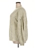 Violeta by Mango 100% Acrylic Ivory Tan Pullover Sweater Size XXL - photo 5