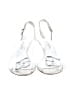 Stuart Weitzman Silver Gray Sandals Size 6 - photo 2