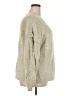 Violeta by Mango 100% Acrylic Ivory Tan Pullover Sweater Size XXL - photo 4