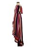 VICI 100% Polyester Stripes Burgundy Casual Dress Size XS - photo 5