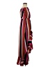 VICI 100% Polyester Stripes Burgundy Casual Dress Size XS - photo 4
