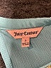 Juicy Couture 100% Polyester Teal Short Sleeve Blouse Size S - photo 7