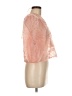 Zara Pink 3/4 Sleeve Top Size M - photo 4