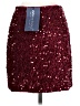 Anna-kaci 100% Polyester Burgundy Formal Skirt Size S - photo 2