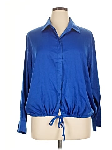 Attitudes by Renee 3/4 Sleeve Blouse (view 1)