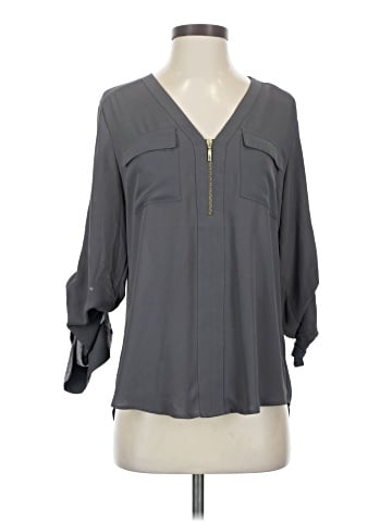 Express 3/4 Sleeve Blouse (view 1)