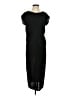 Zara Solid Black Casual Dress Size S - photo 1