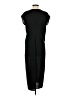 Zara Solid Black Casual Dress Size S - photo 2