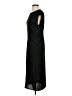 Zara Solid Black Casual Dress Size S - photo 5