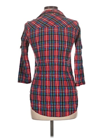 Bongo 3/4 Sleeve Button-Down Shirt (view 2)