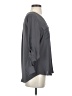 Express 100% Polyester Gray 3/4 Sleeve Blouse Size S - photo 4