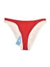 Cupshe Color Block Red Swimsuit Bottoms Size S - photo 1