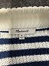 Madewell 100% Cotton Stripes Blue Pullover Sweater Size XS - photo 7