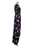 Express 100% Rayon Floral Multi Color Blue Casual Dress Size S (petite) - photo 4
