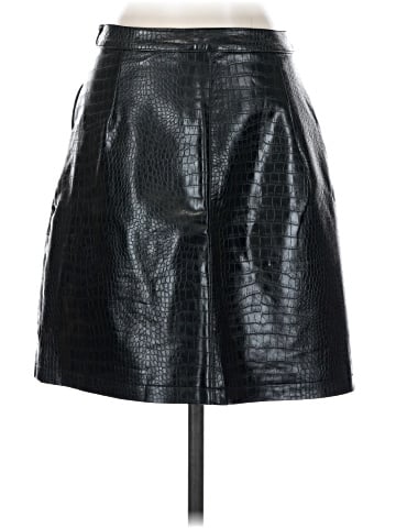 Yessica Faux Leather Skirt (view 2)