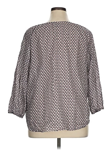 Gap Outlet 3/4 Sleeve Blouse (view 2)