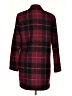 1.State 100% Polyester Plaid Burgundy Coat Size S - photo 2