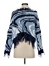 Just Polly 100% Acrylic Tie-dye Blue Pullover Sweater Size S - photo 2