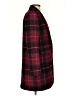 1.State 100% Polyester Plaid Burgundy Coat Size S - photo 4