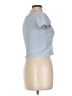 Caution to the Wind Blue Short Sleeve Top Size L - photo 2
