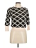 Marella Argyle Tan Pullover Sweater Size M - photo 1