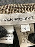 Evan Picone Houndstooth Brown Formal Skirt Size 6 - photo 4