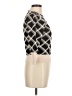Marella Argyle Tan Pullover Sweater Size M - photo 4