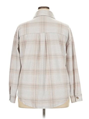 Ultra Flirt Long Sleeve Button-Down Shirt (view 2)