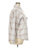 Ultra Flirt Plaid Tan Long Sleeve Button-Down Shirt Size 2X - photo 4