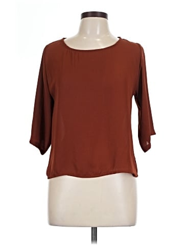 Blue Sand 3/4 Sleeve Top (view 1)