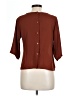 Blue Sand Brown 3/4 Sleeve Top Size L - photo 2