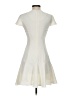 Amanda Uprichard 100% Polyester Ivory Cocktail Dress Size P (petite) - photo 2