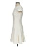 Amanda Uprichard 100% Polyester Ivory Cocktail Dress Size P (petite) - photo 5