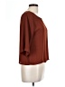 Blue Sand Brown 3/4 Sleeve Top Size L - photo 4