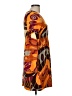 Judith March Print Orange Casual Dress Size M - photo 4