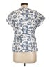 Reyn Spooner Blue Short Sleeve Blouse Size M - photo 2