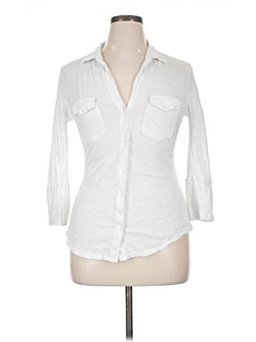 James Perse 3/4 Sleeve Button-Down Shirt (view 1)