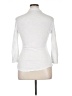 James Perse White 3/4 Sleeve Button-Down Shirt Size XL (4) - photo 2